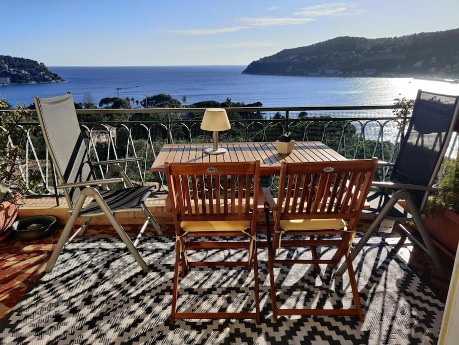 Vintage Flat On Villefranche Bay - Free Car Park Екстер'єр фото