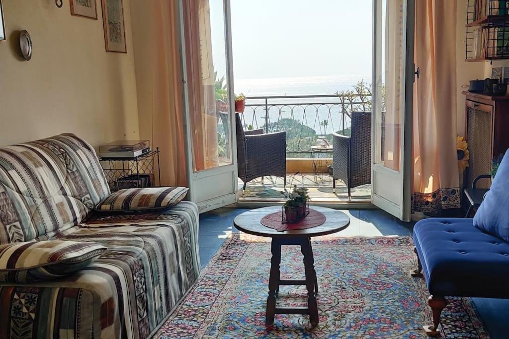 Vintage Flat On Villefranche Bay - Free Car Park Екстер'єр фото